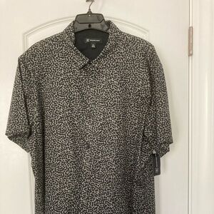 I•N•C international concepts, short sleeve button-down shirt